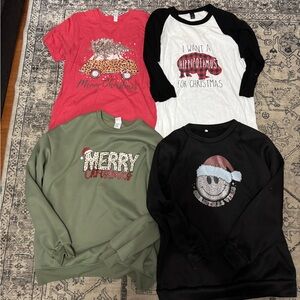 Christmas Themed bundle sz medium